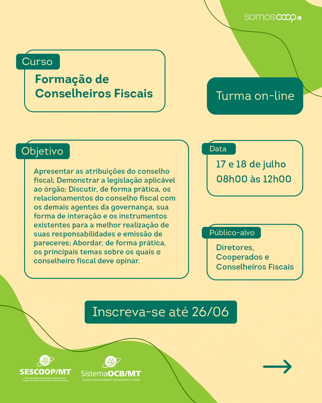 Curso de Formação de Conselheiros Fiscais